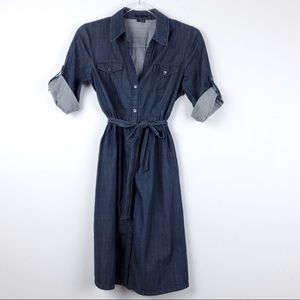 Theory Chambray Dress